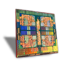 AMD Barcelona CPU Icon 256x256 png